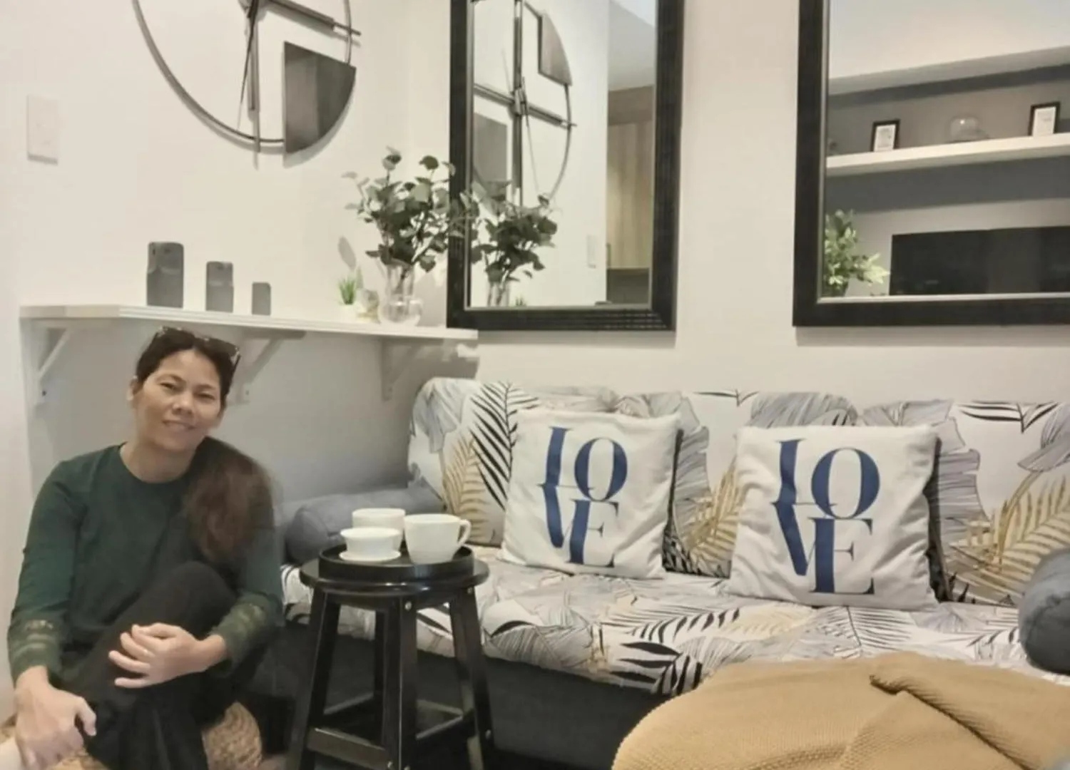Cozy New 1Br Fame Residences Condo With Balcony Manila
