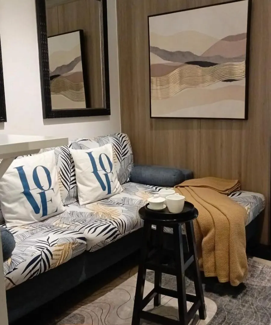 Cozy New 1Br Fame Residences Condo With Balcony Manila 0*,