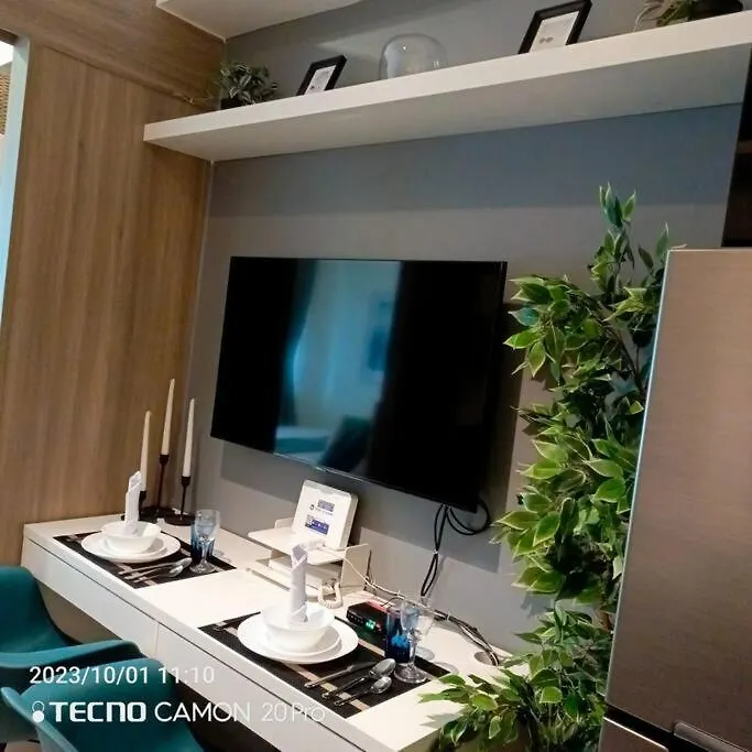 Cozy New 1Br Fame Residences Condo With Balcony Manilla 0*,